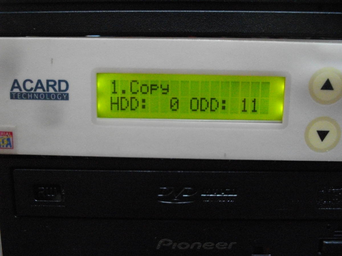 1対10　　 DVD・CDデュプリケーター SATA ACARD 