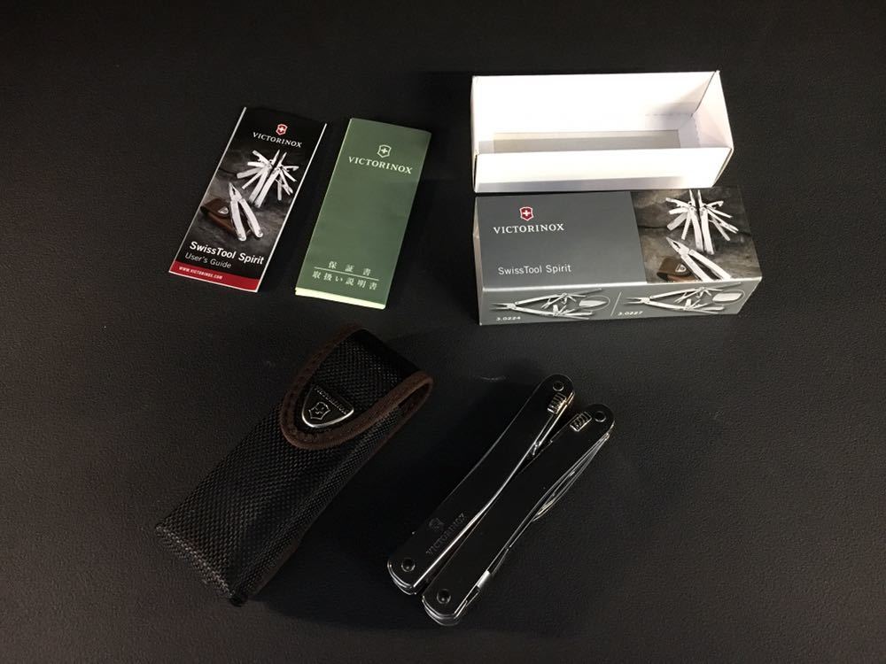 【送料無料】ビクトリーノックス　スイスツールスピリット 未使用品