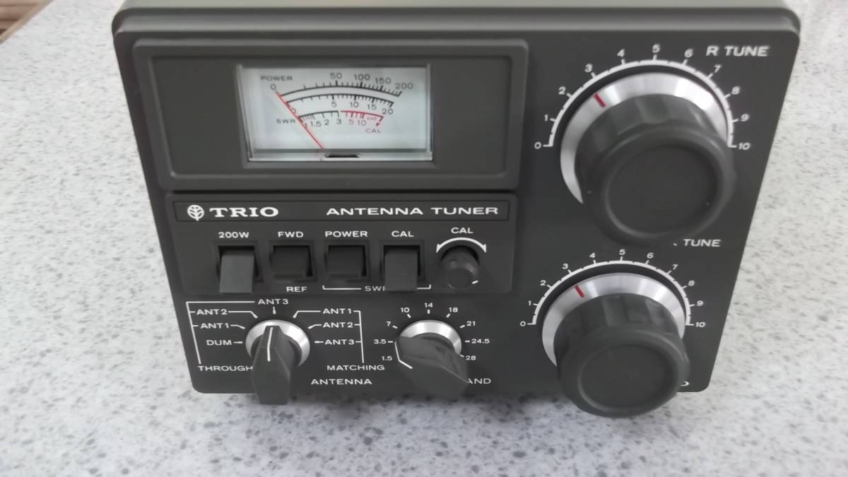 TRIO AT-230 アンテナチューナー TRIO AT-230 アンテナチューナー ☆TRIO アンテナチューナーAT-230 ☆中古
