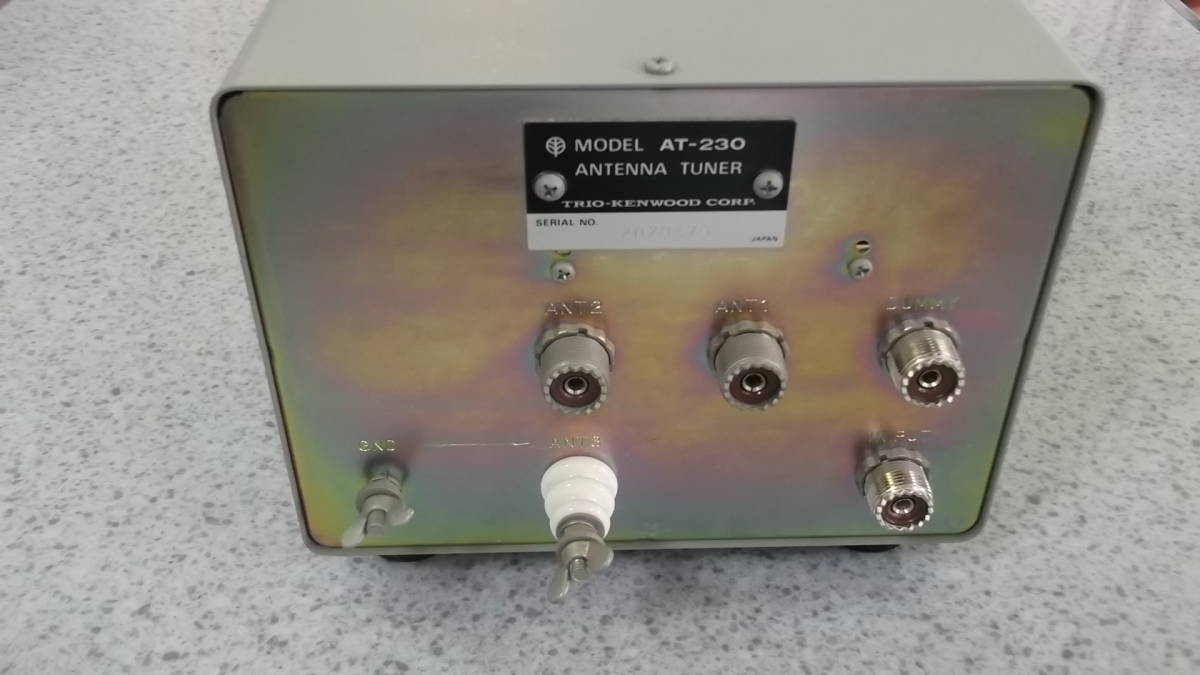 AT-230 トリオ 無線機 TRIO アンテナチューナー Yahoo 260107A5762