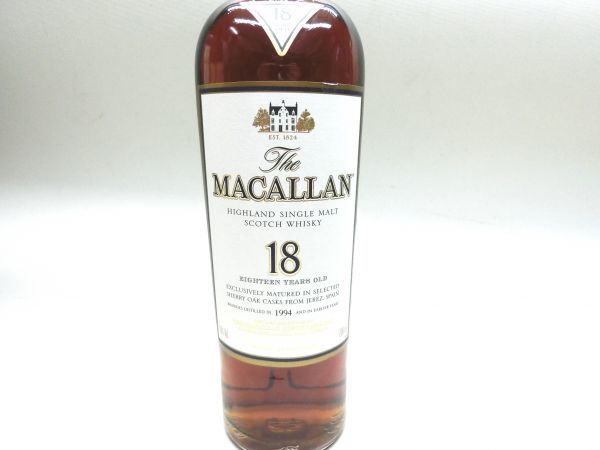 The MACALLAN 18年 ザ・マッカラン 1976-1994 0 750ml ザ•マッカラン