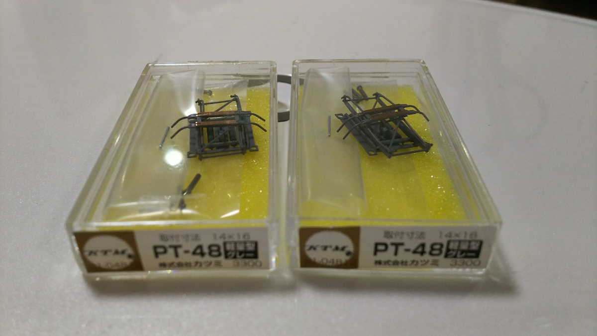 カツミ　パンタグラフ　PT48 軽量型　避雷器付き パンタグラフ カツミ PT48 軽量型 避雷器付き TB99-70：K社製東武PT48