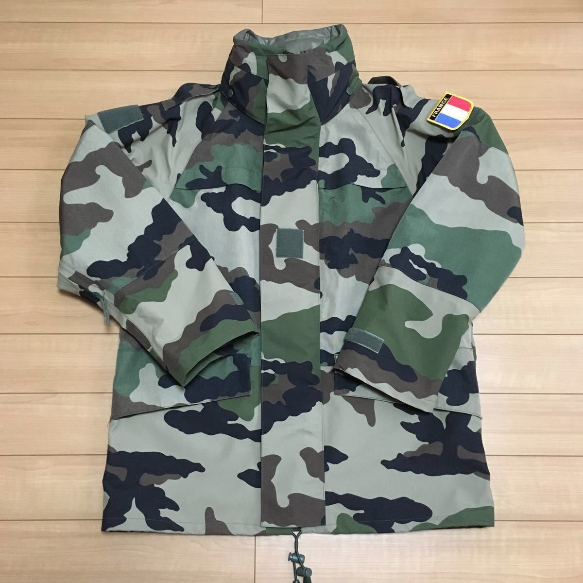 フランス軍迷彩 レインパーカー 美品
