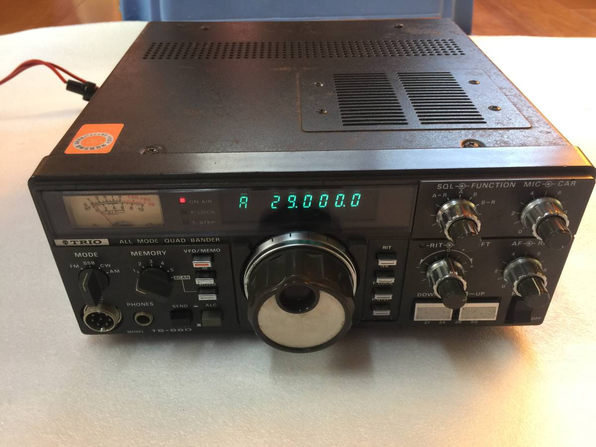 トリオ TRIO TS -600 6m ALL MODE トランシーバー 現KENWOOD 古い無線