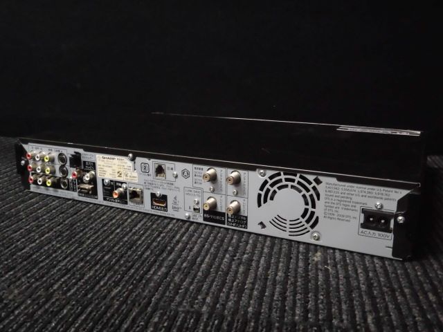 U3630M 動作保障★BD + HDD シャープ SHARP BD-HDW45 AQUOS 2010年製 500GB 2010年