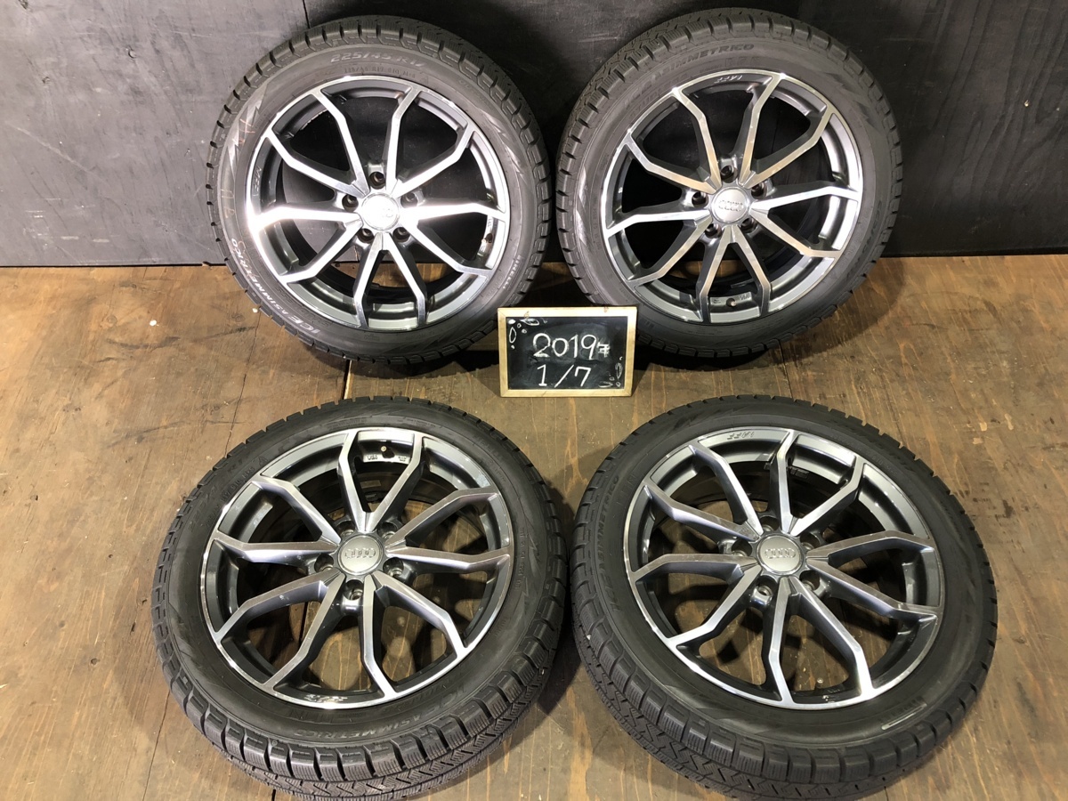 正規品，定番 7分山 MAK MFF FLOW FORGED 社外 17inch 7.0J +48 PCD112 5H AW&スタッドレスタイヤ4本セット 225/45R17 アウディ A4などに(スタッドレスタイヤ)｜売買されたオークション情報、yahooの商品情報をアーカイブ 5穴