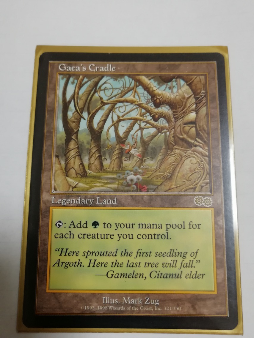Cradle》[USG] ガイアの揺籃の地 ⁄ 英語版 mtg GAMES Foil - MTG《