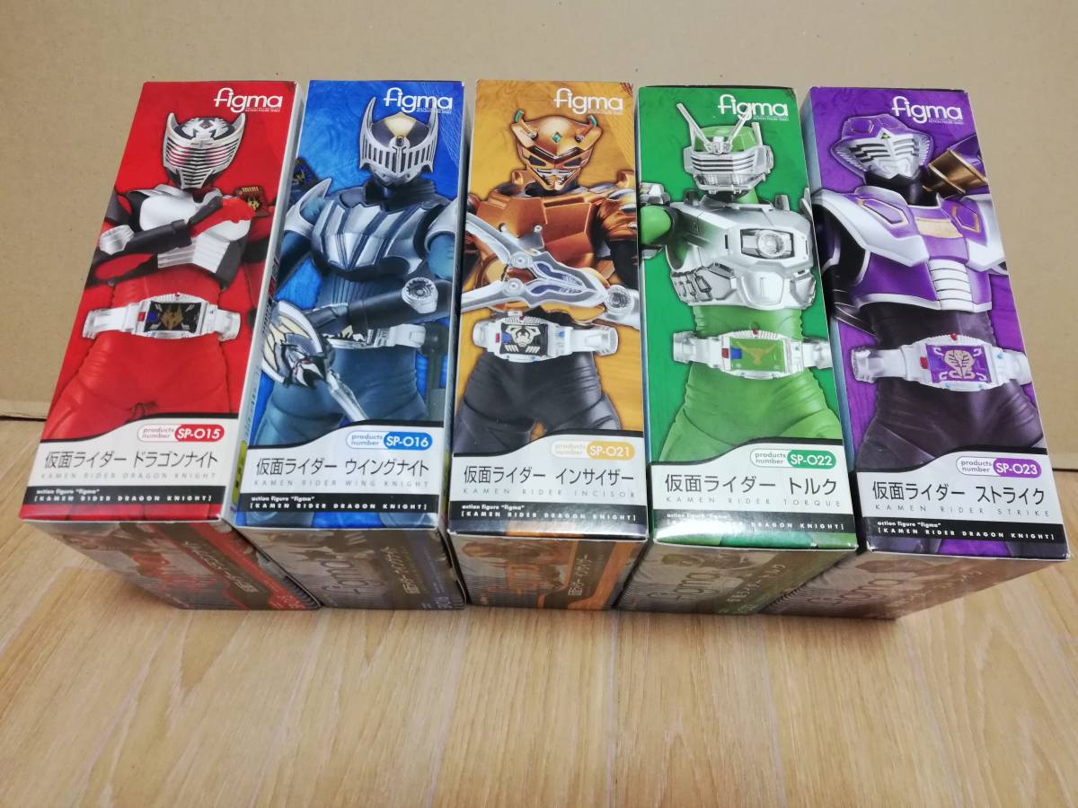 未開封】figma ドラゴンナイト 龍騎 13体 セット figma 仮面ライダー龍