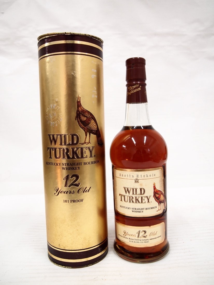 【未開栓】 WILD TURKEY ワイルドターキー 12年 WILD TURKEY ワイルドターキー12年 750ml バーボン ウィスキー 古酒