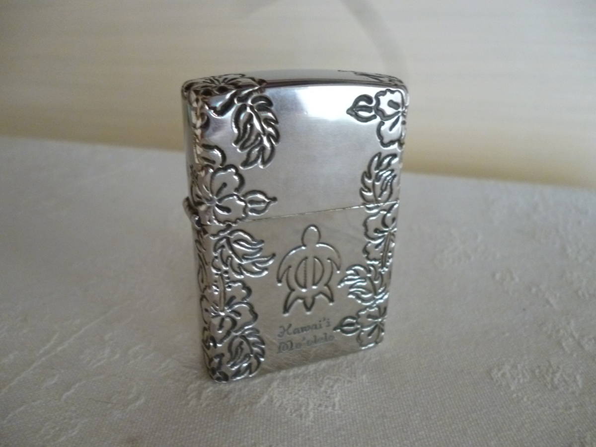 ジッポ ライター ZIPPO : ハワイアンジュエリー 手彫り ジッポー HORSE 