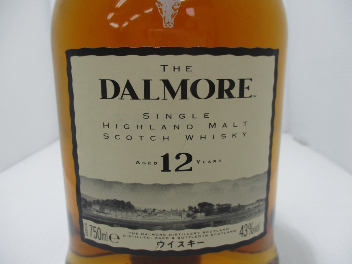 古酒】DALMORE AGED 12 YEARS SCOTCH WHISKY ダルモア 12年 ウイスキー