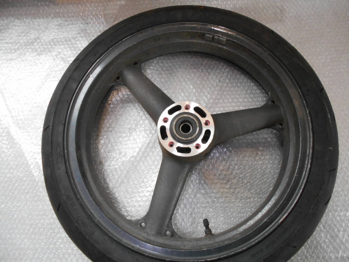 Yahoo!オークション -「zx-4 ホイール」(フロント) ZX-4 タイヤ付き