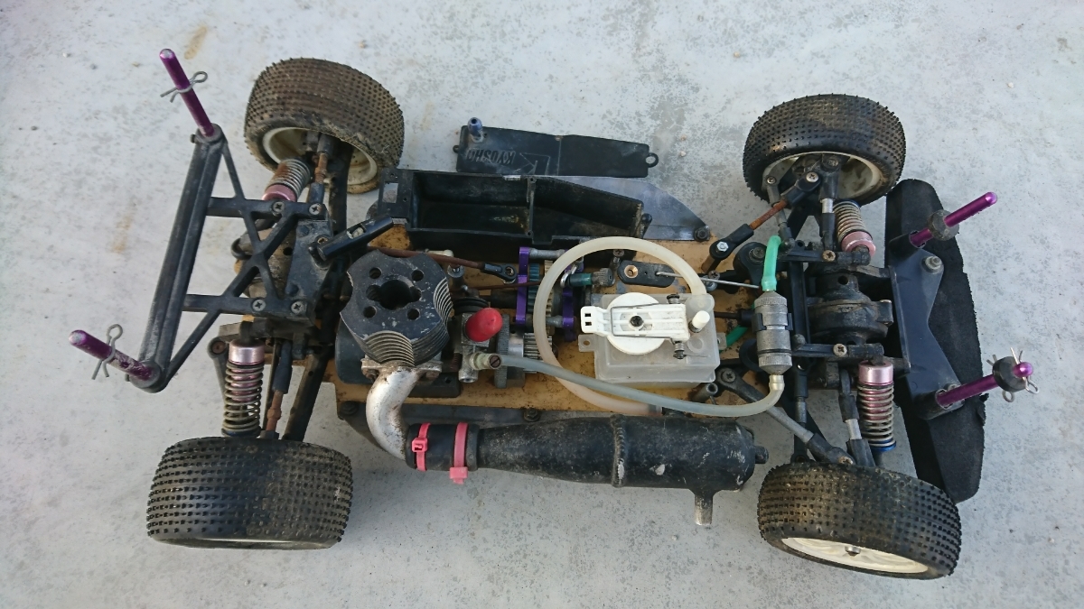 ラジコン エンジンカー ジャンク 京商スーパー10 エンジンラジコンカー