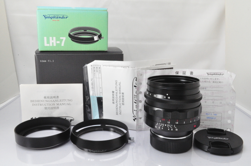 【新作，新品】 極上品 Voigtlander Nokton 50mm F/1.1 VM Lens Leica M Mount w/Box #3863(ライカ)｜売買されたオークション情報、yahooの商品情報をアーカイブ公開 - オークファン ライカ