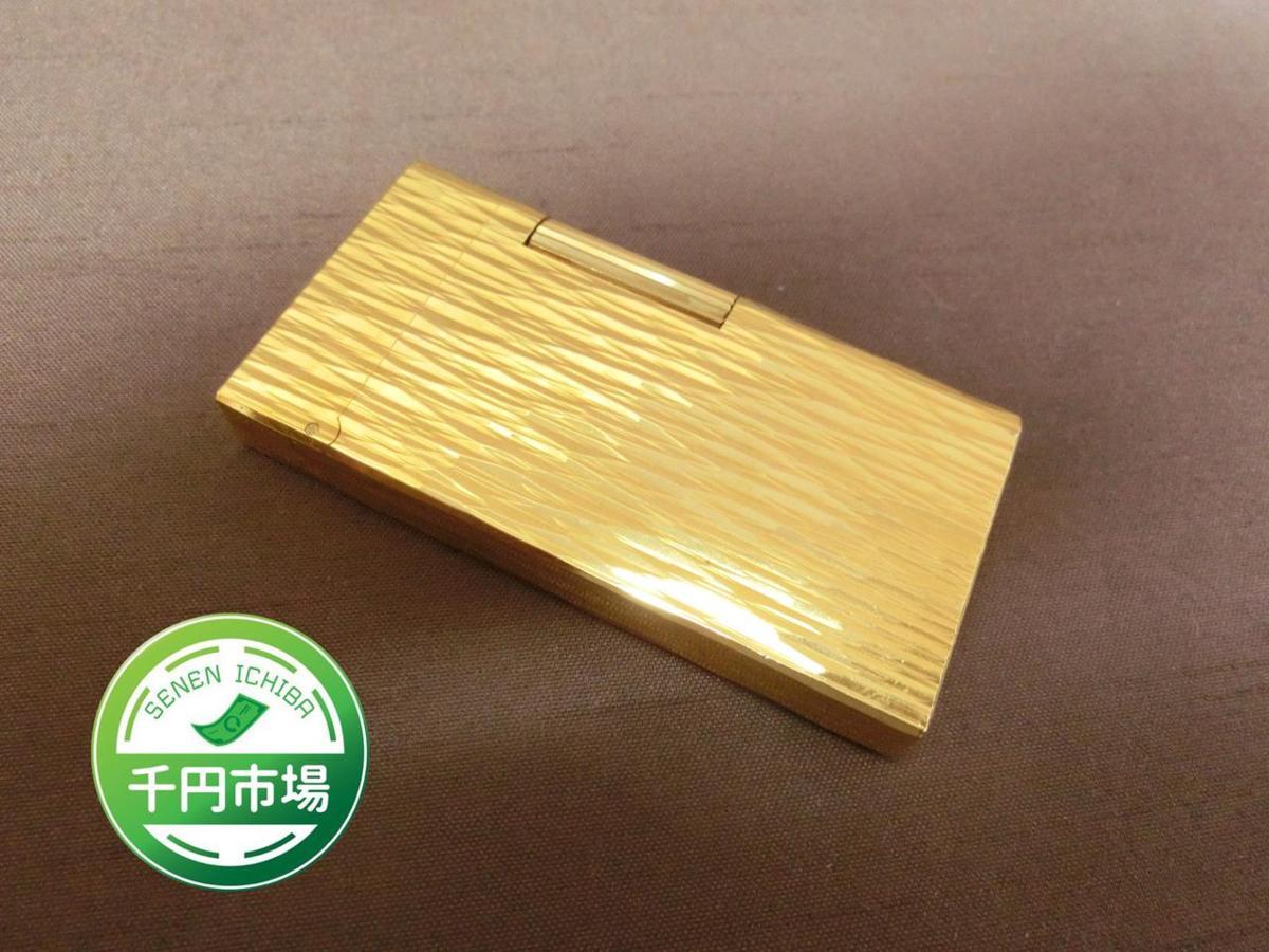  B-8006 CARAN d'ACHE カランダッシュ ガスライター 喫煙グッズ 喫煙具 ライター ゴールド GOLD PLATED 現状品 千円市場(ガスライター)｜売買されたオークション情報、yahooの商品情報をアーカイブ 一般