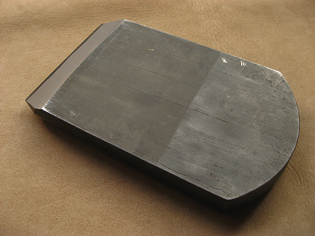 与板鉋 稀少 宮本泰男作 『源氏』 １寸８分・長期保管・展示・未使用品　鉋身のみ Yahoo!オークション 希少 - １寸８分 『越山』 宮本泰男作『東天風』１寸８分・長