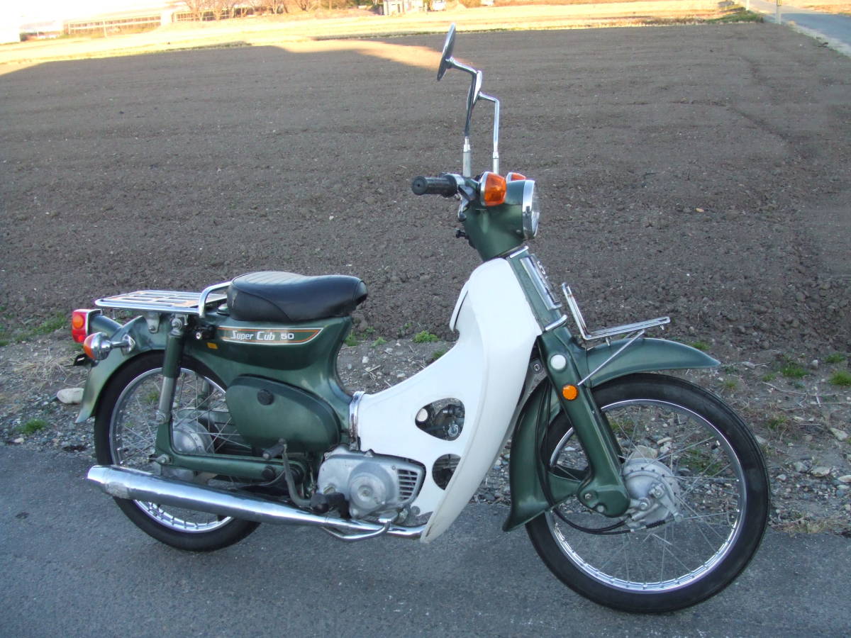 中古車 ホンダ スーパーカブ 50 実働 レストアベース C50 かもめ 愛知 