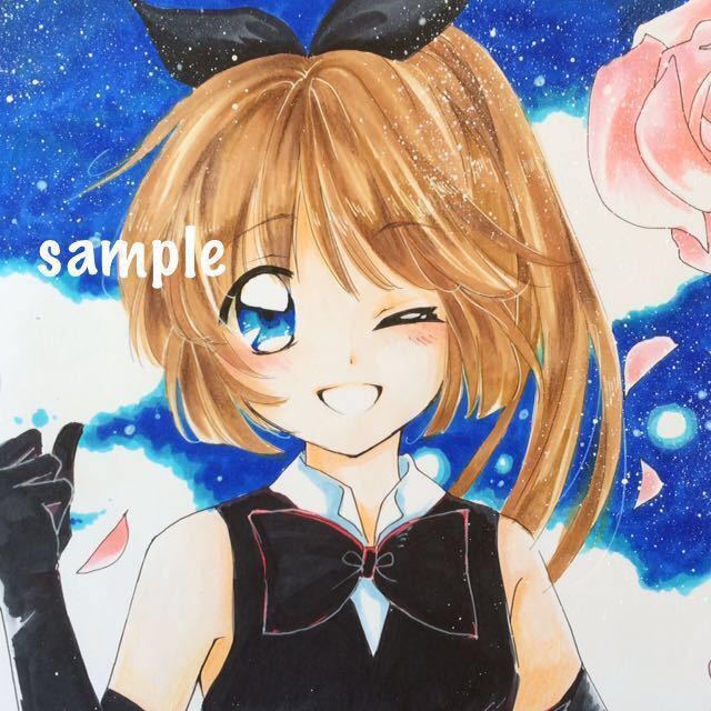 手描きイラスト 怪盗セイント テール セイントテール その他 売買されたオークション情報 Yahooの商品情報をアーカイブ公開 オークファン Aucfan Com