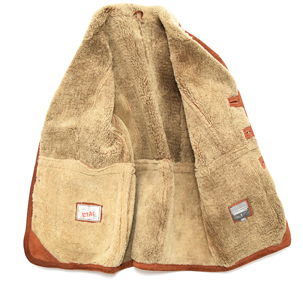 ムートンコート　OLIVIER MASSUGER　ﾒｰｶｰ 極上品 定20万円 OLIVIER MASSUGER PARIS フランス産 羊革 ラムスキン