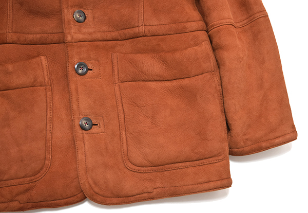 ムートンコート　OLIVIER MASSUGER　ﾒｰｶｰ 極上品 定20万円 OLIVIER MASSUGER PARIS フランス産 羊革 ラムスキン