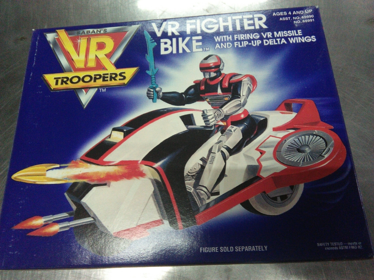 VR 時空戦士スピルバン FIGHTER 海外製ホバリアンの落札 Troopers BIKE 