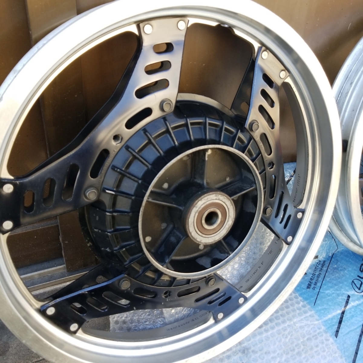 品質保証，新品 CBX400F 2型 前後ホイール