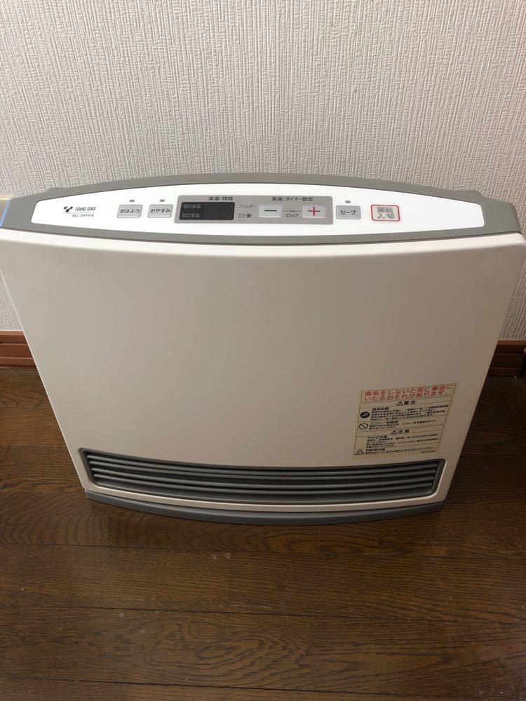 冷暖房・空調 ノーリツGFH-3500S ガスファンヒーター 都市ガス 9-12畳