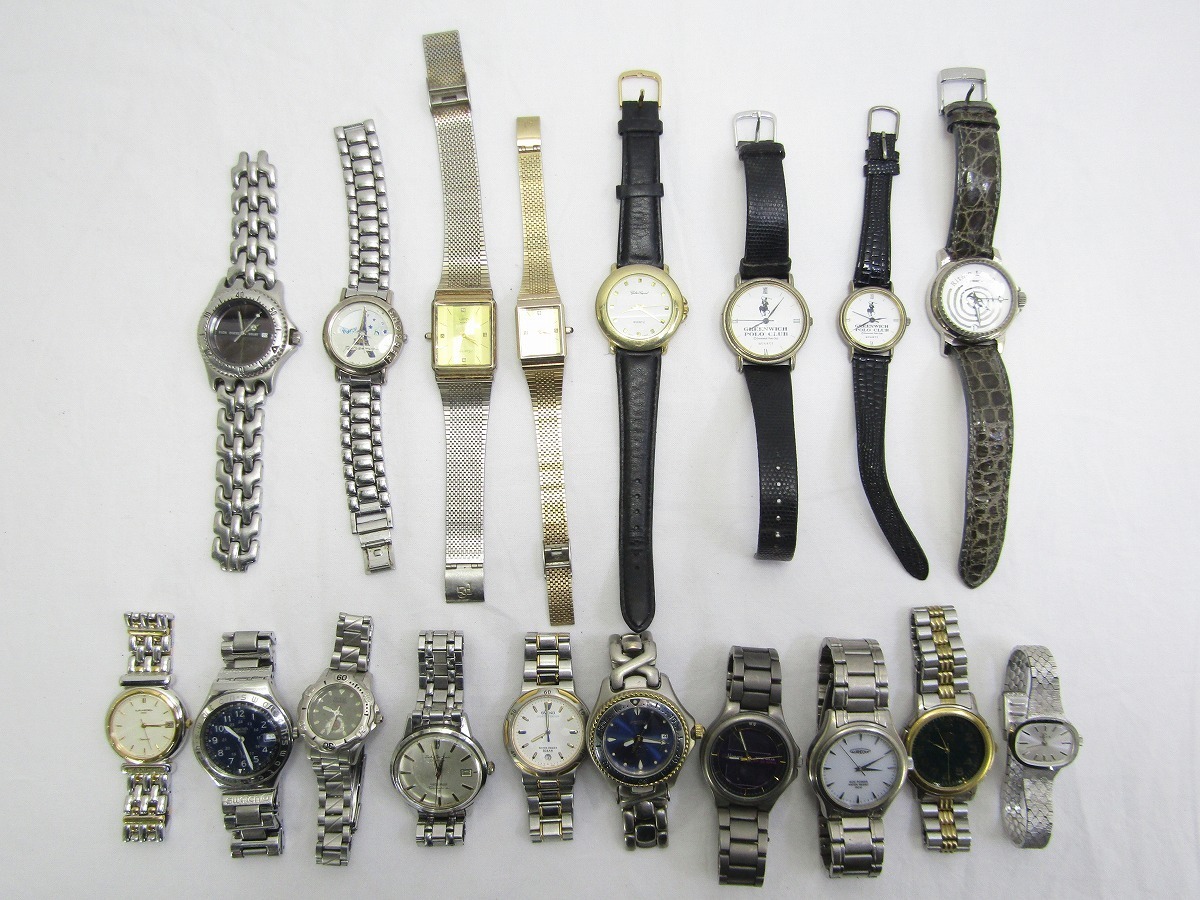 ジャンク セイコー SKAGEN Swatch Yahoo!オークション 1円スタートMCM 