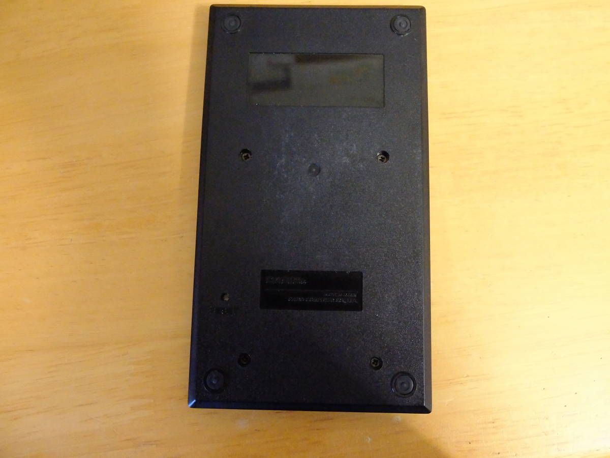 あ-8103）カシオ 関数電卓 電子スケール fx-190 昭和レトロ