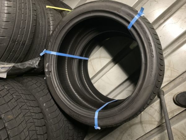 245/40ZR20 245/40R20 ピレリ PIRELLI P-ZERO 2本 中古 ☆245/40ZR20
