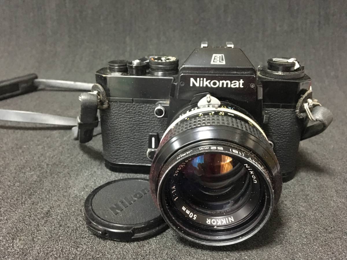 EL Nikomat 50mm - Auto Nikon ブラック f2 Black ニコン フィルム