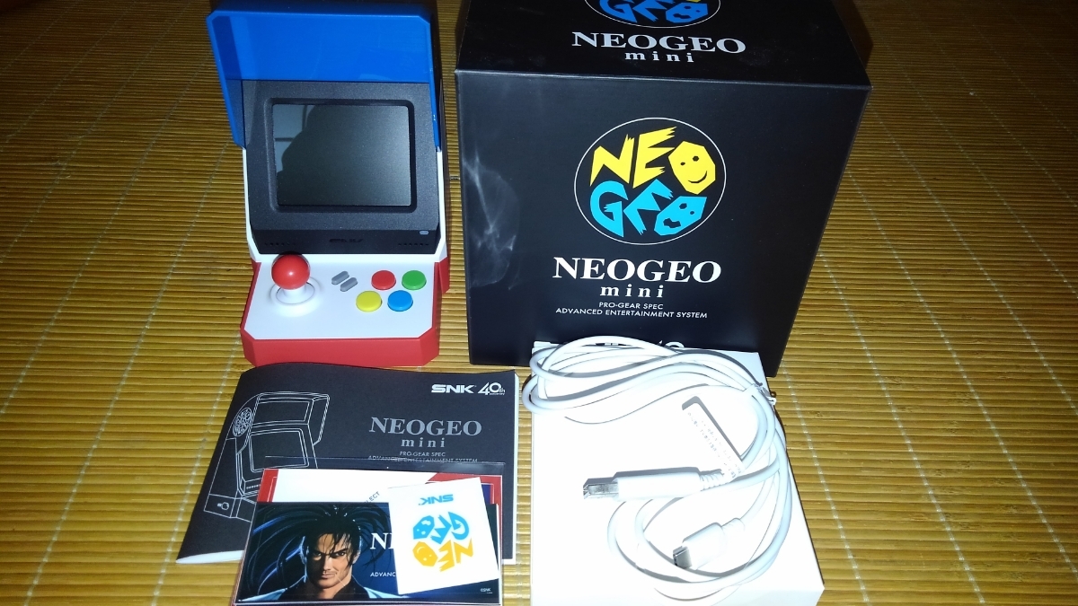 mini NEOGEO ミニ ネオジオ ほぼ新品 GEO 本体ほぼ新品