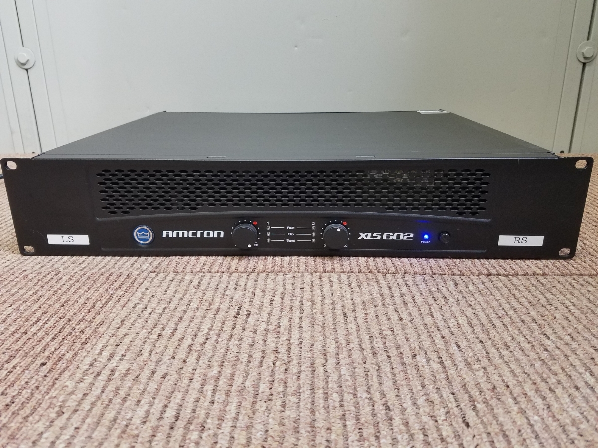 限定セール，爆買い】 CROWN Amcrom アムクロン パワーアンプ☆XLS 602