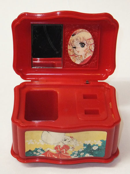 キャンディキャンディ　オルゴール　ポピー　いがらしゆみこ　昭和レトロ Y742 昭和レトロ 当時物 ポピー キャンディキャンディ オルゴール