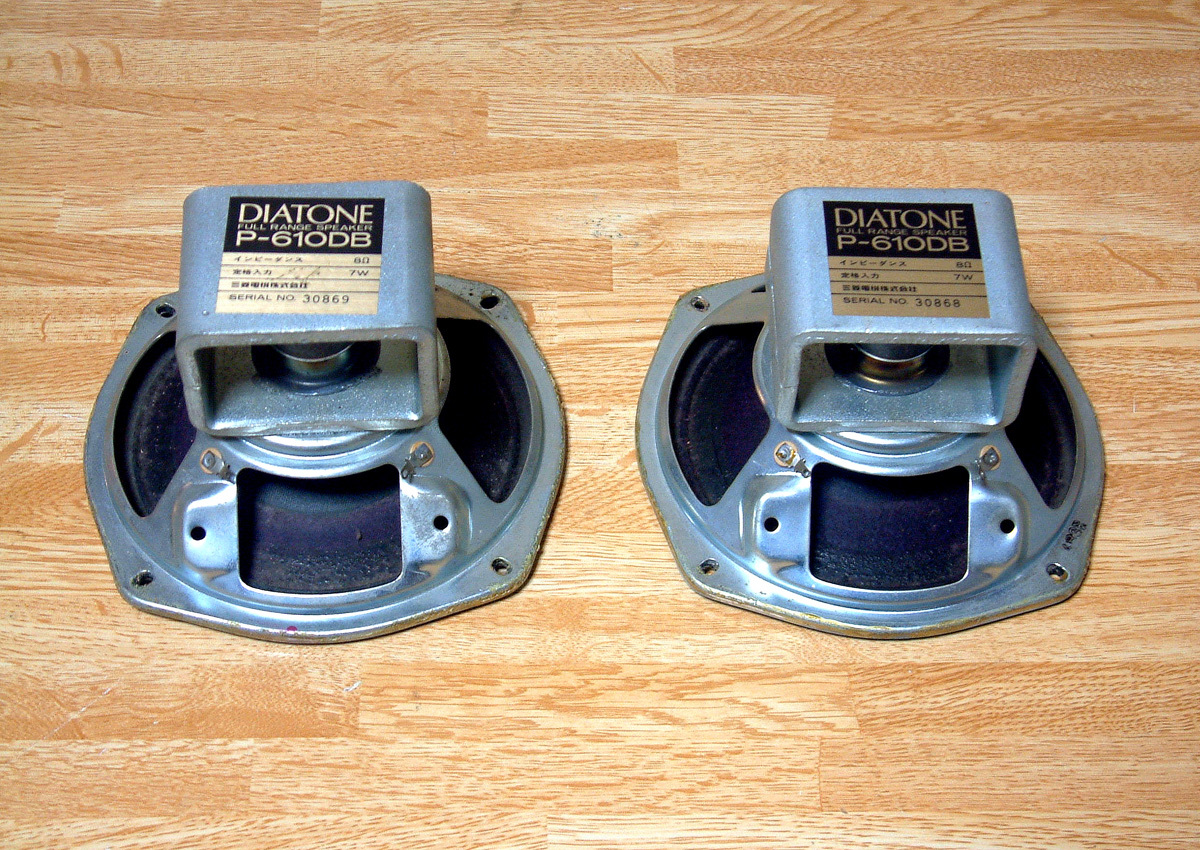 ☆ 昔懐かしい DIATONE P-610DB 8ペア 中古動作品 ☆ 【公式通販】