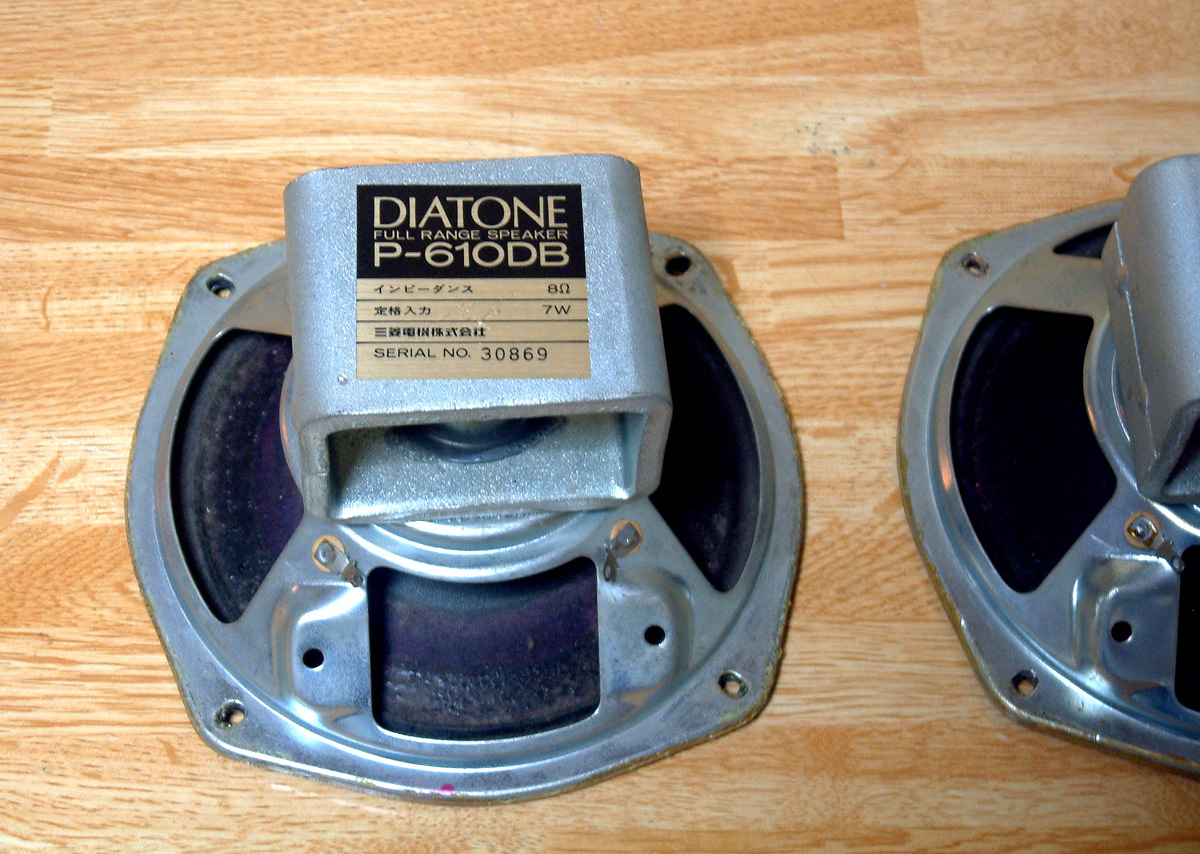 ☆ 昔懐かしい DIATONE P-610DB 8ペア 中古動作品 ☆ 【公式通販】