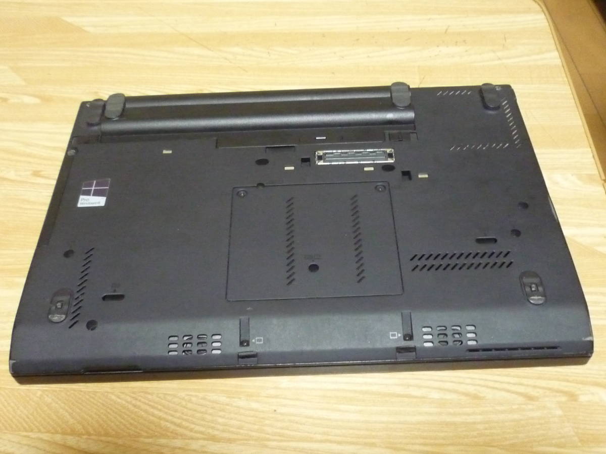 高速美品 Lenovo Thinkpad X230 core i5-3320M 2.6GHz 新品mSATA-SSD搭載 バックライト付きキーボード 4GBメモリ 最新Win10Pro