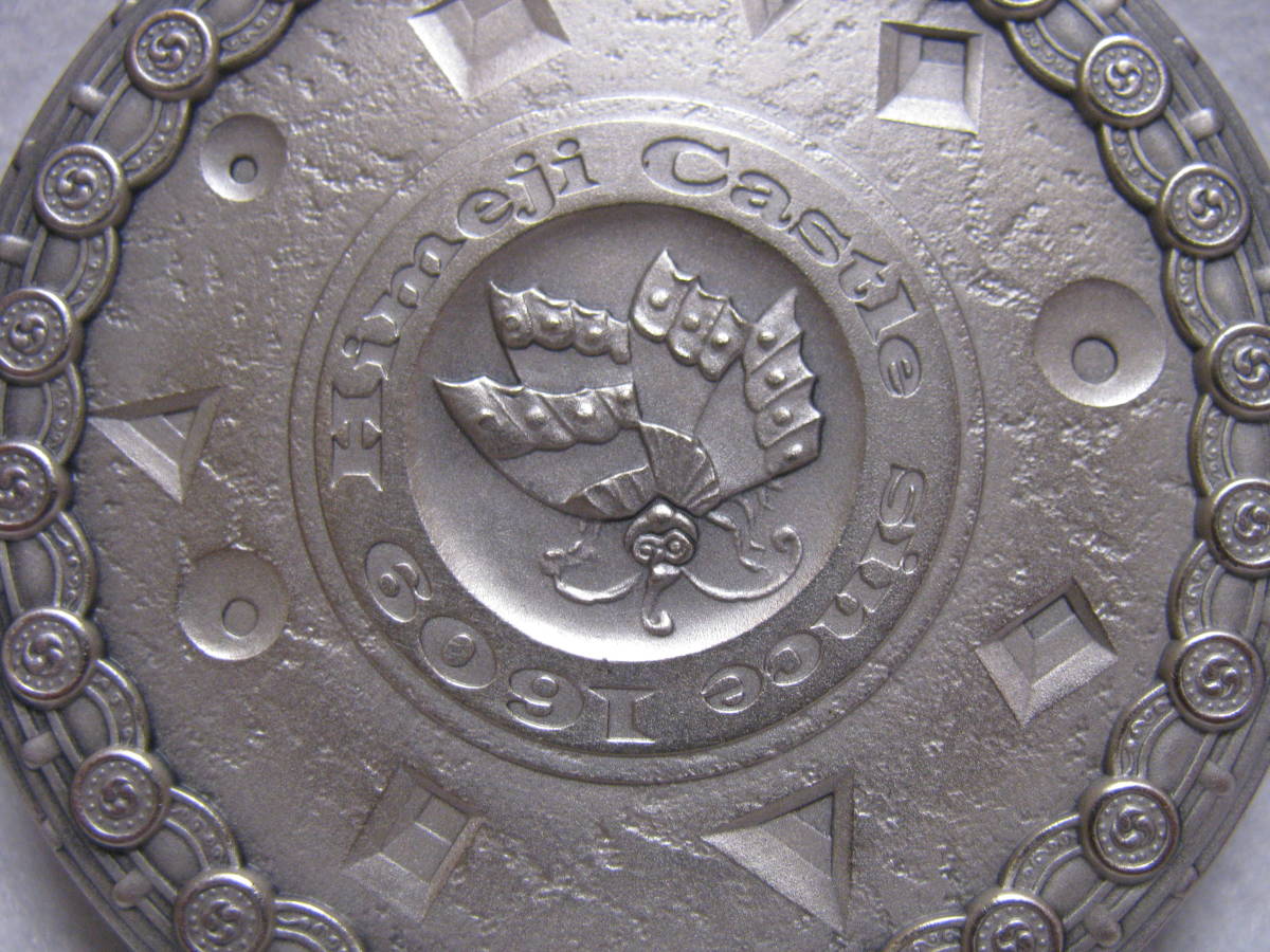 国宝章牌 造幣局 | 60mm 160g 大特価 99☆純銀製 国宝章牌
