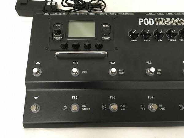 LINE 6 POD HD500X マルチエフェクター POD HD500X Line6 ギター ☆極