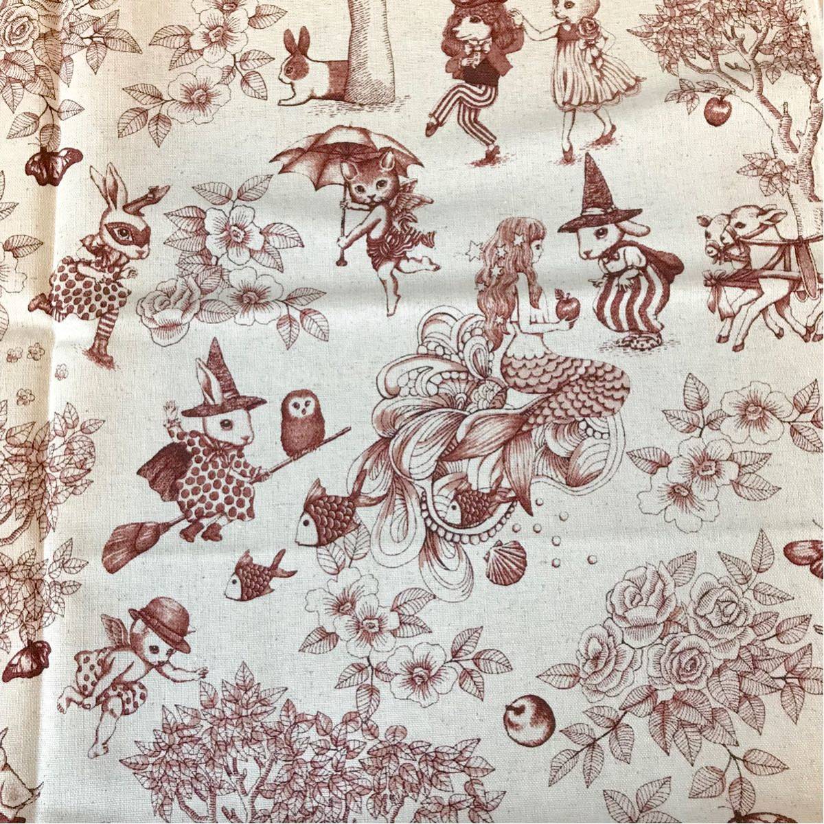 素材/材料 ジョリーポム 生地 妖精物語 廃盤品 レア