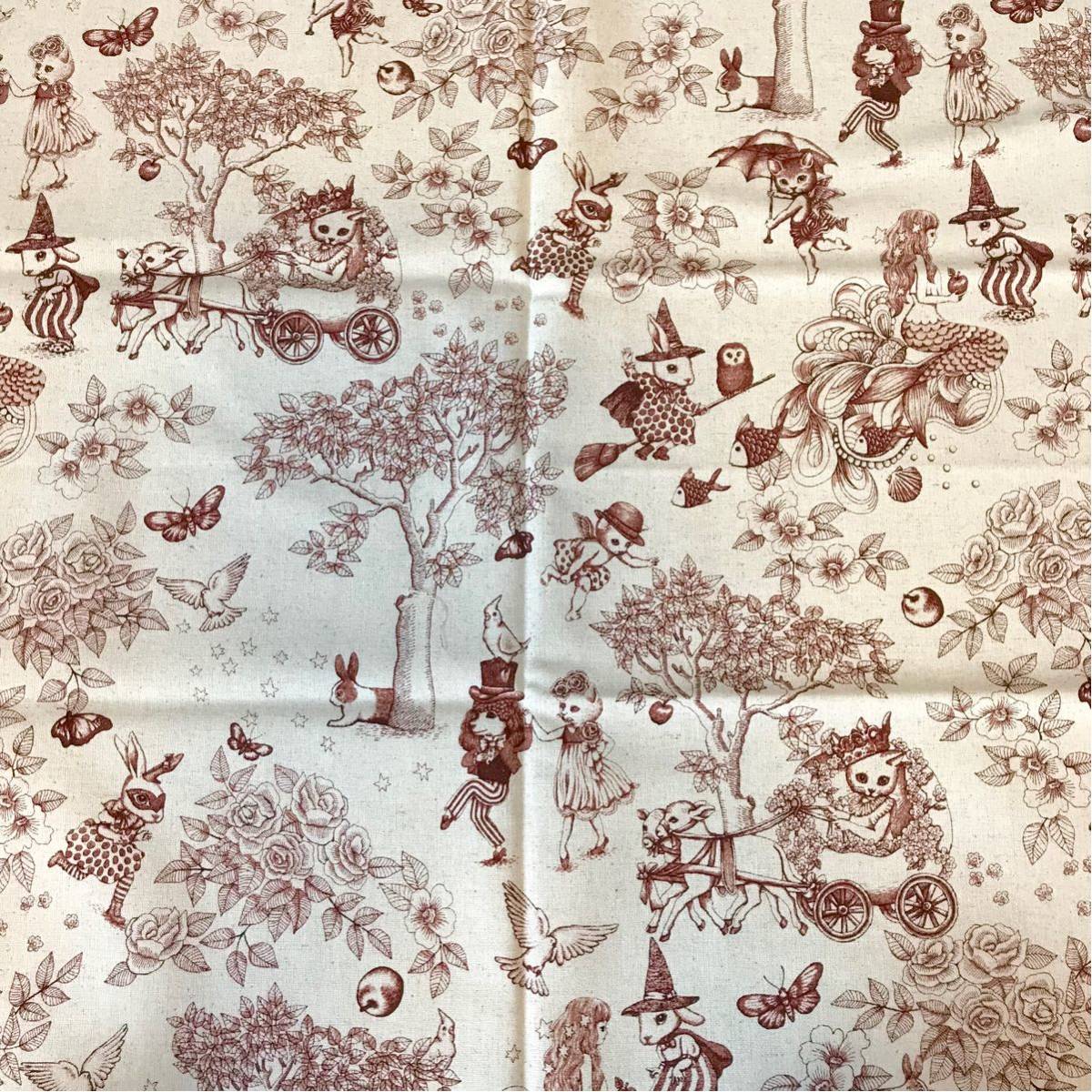 素材/材料 ジョリーポム 生地 妖精物語 廃盤品 レア