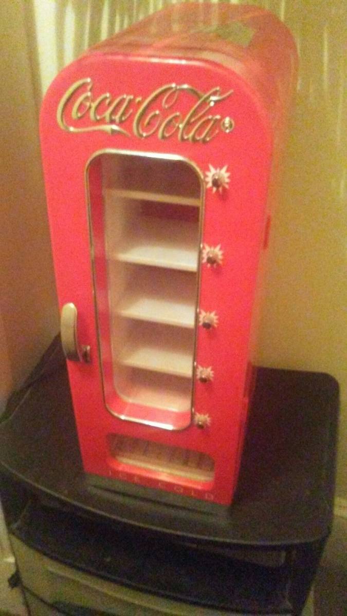 コカコーラ　レトロ　10缶　自動販売機