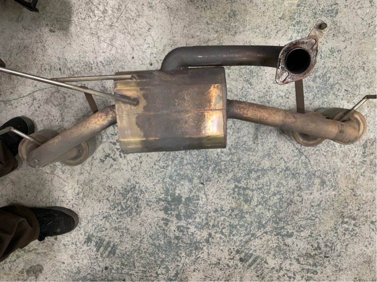WirusWinホンダ バモス（GF-HM1・GF-HM2）用レーシングマフラー 