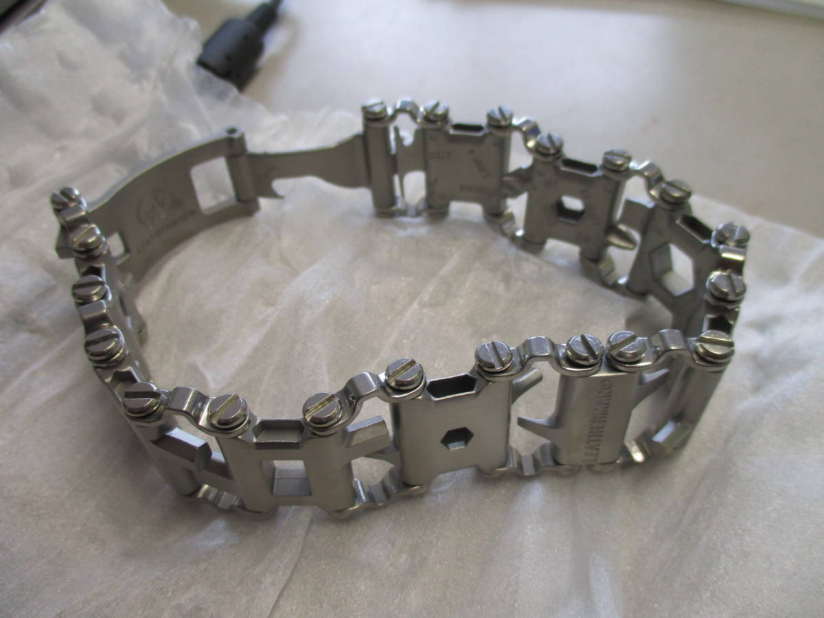 レザーマン トレッド ブレスレット シルバー 廃盤 レア アウトレット