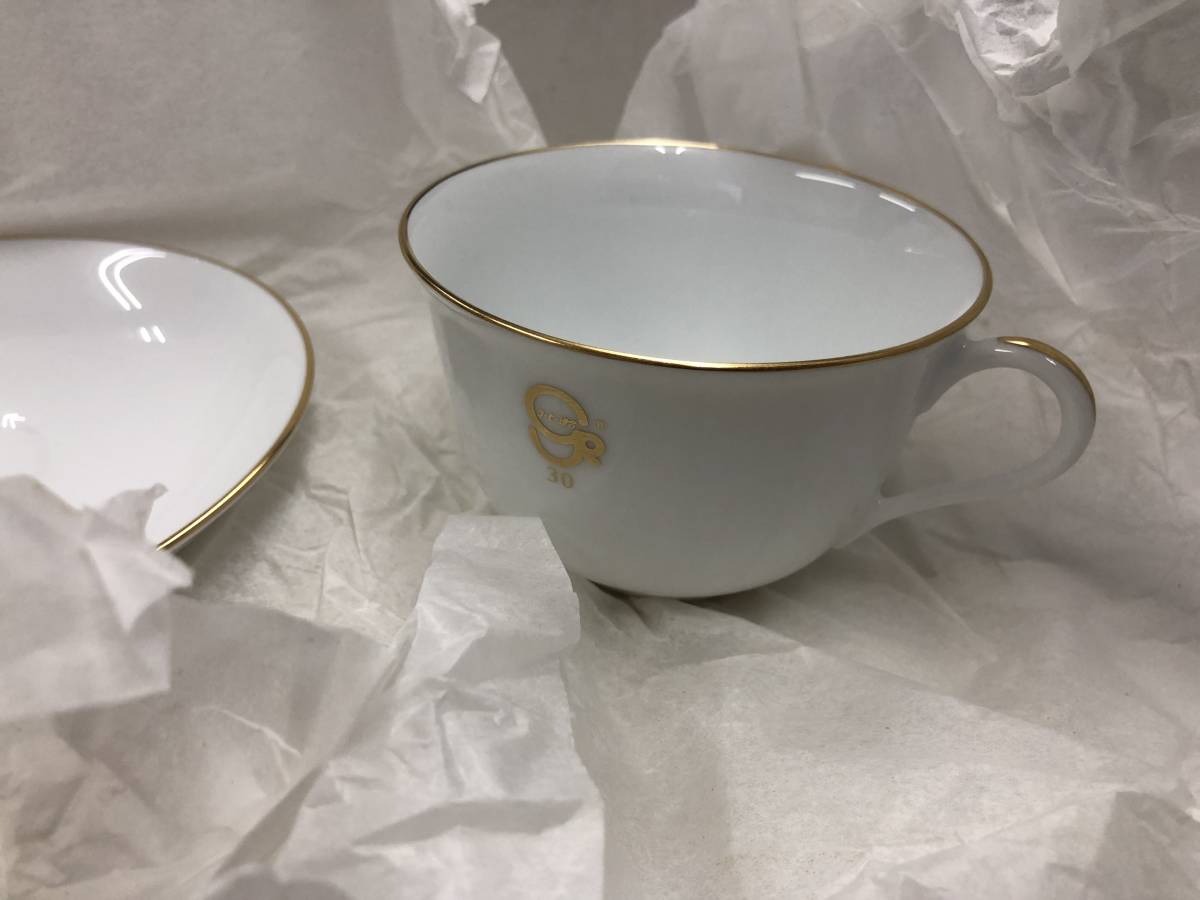 大倉陶園　コーヒーカップ＆ソーサー2客セット/未使用保管品
