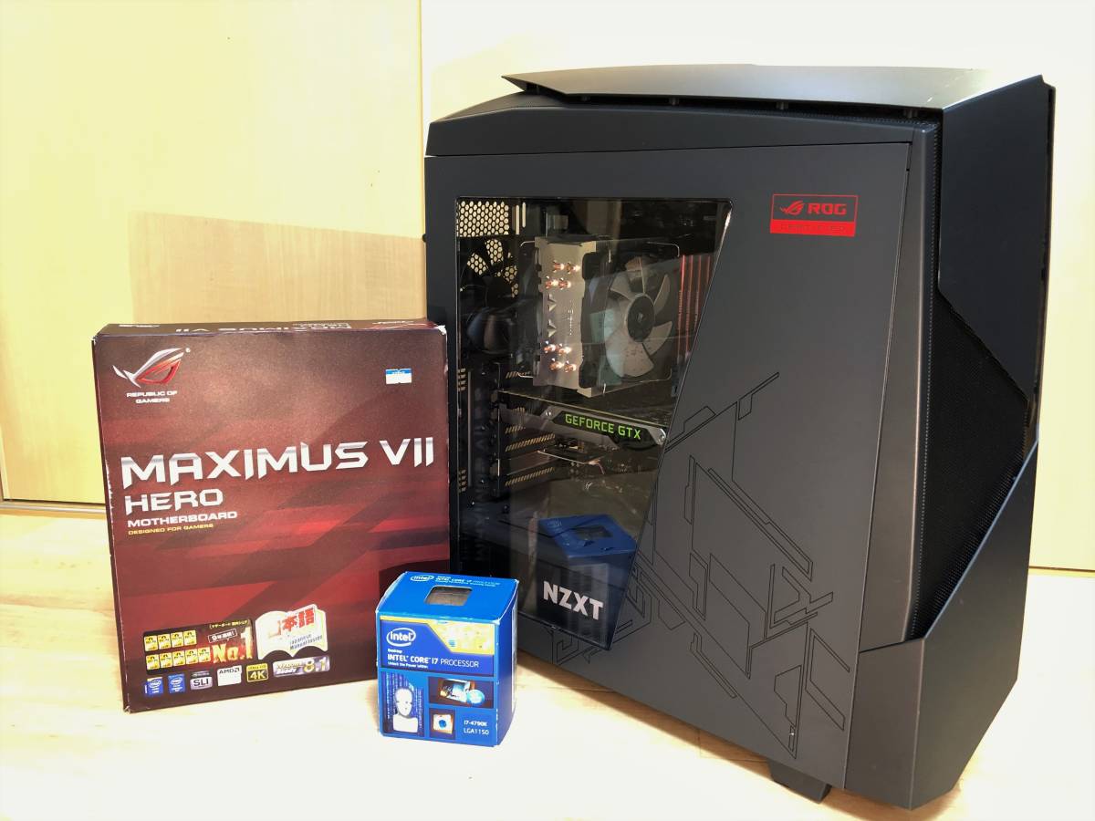 i7 自作ゲーミングPC☆corei7☆SSD搭載！メモリ16GB! 整備済み品自作 