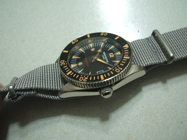 ★レア！ZENO ゼノ　シーハンター　SEA HUNTER　自動巻き USED　ミリタリー　ダイバー★