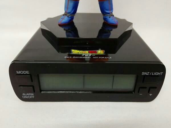くら寿司限定 ドラゴンボール超 ブロリー フィギュア付 目覚まし時計