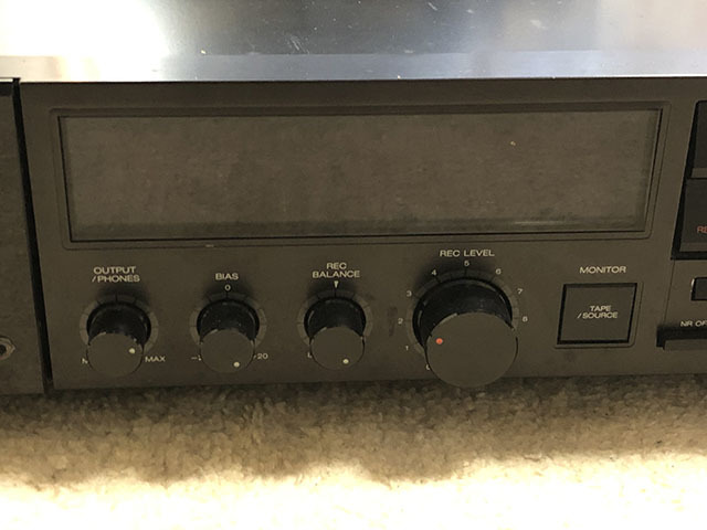 AKAI GX-73 カセットデッキ 通電のみ ジャンク扱 AKAI