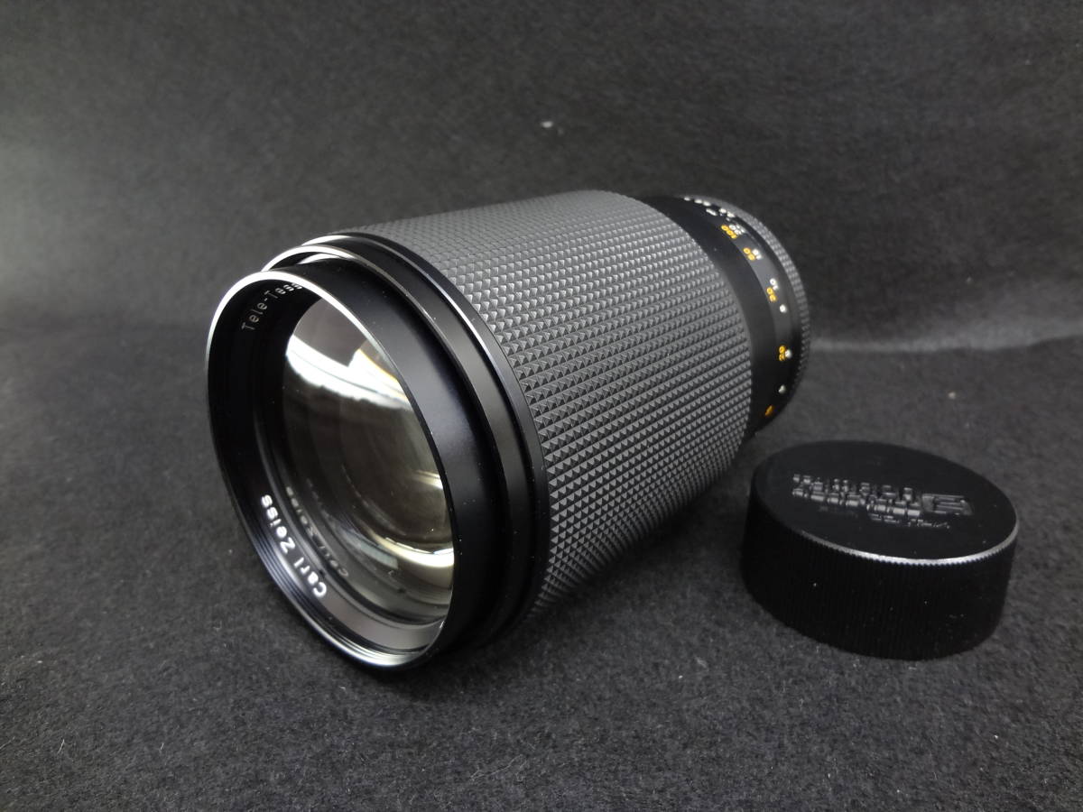 Objectif Carl Zeiss Tele-Tessar 3,5/200 T* - Monture Contax/Yashica, N°5810530